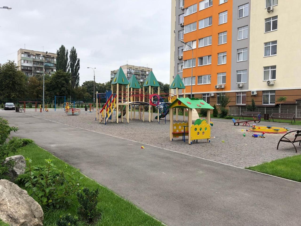 Стильна Та Простора Квартира Kiev Eksteriør billede